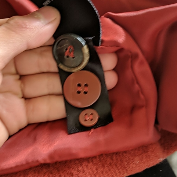 XS Red peacoat - Picture 8 of 9